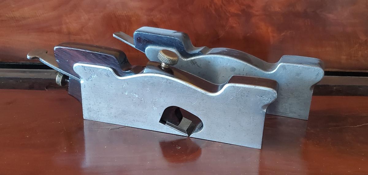 Front: Norris A7 foreground Back: regular Norris 7