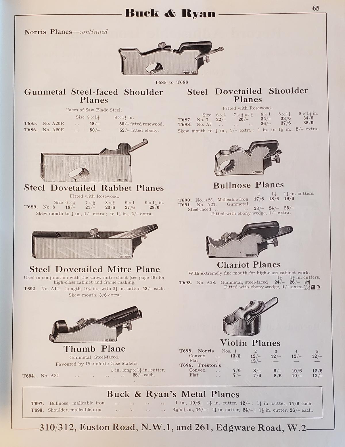  Buck and Ryan Catalog C. 1930