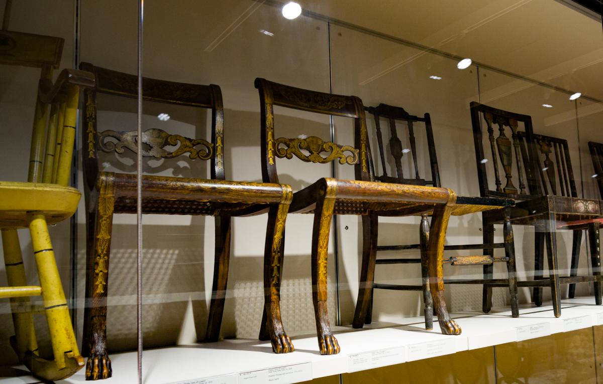 19th Century joined chairs