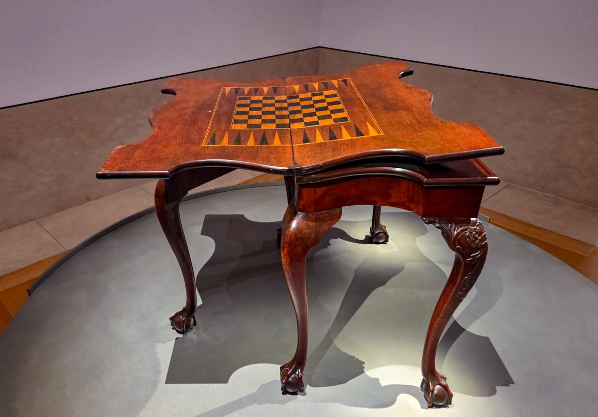 Game Table. NY 1760-1790