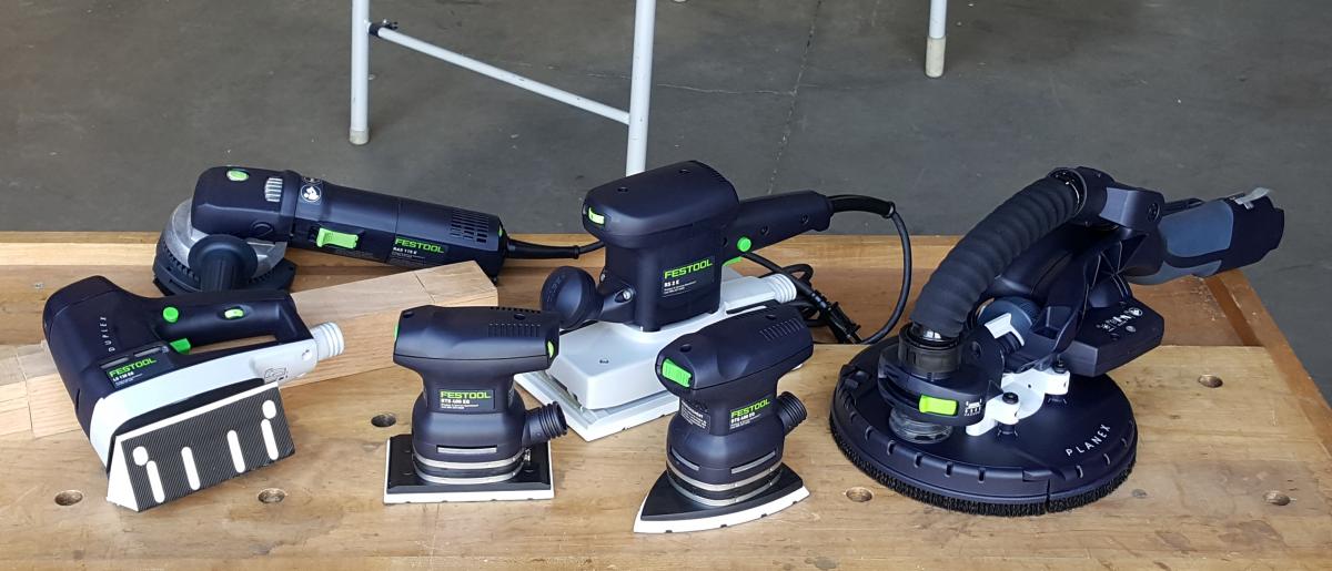 The Specialty Sanders: (l-r) LS-130