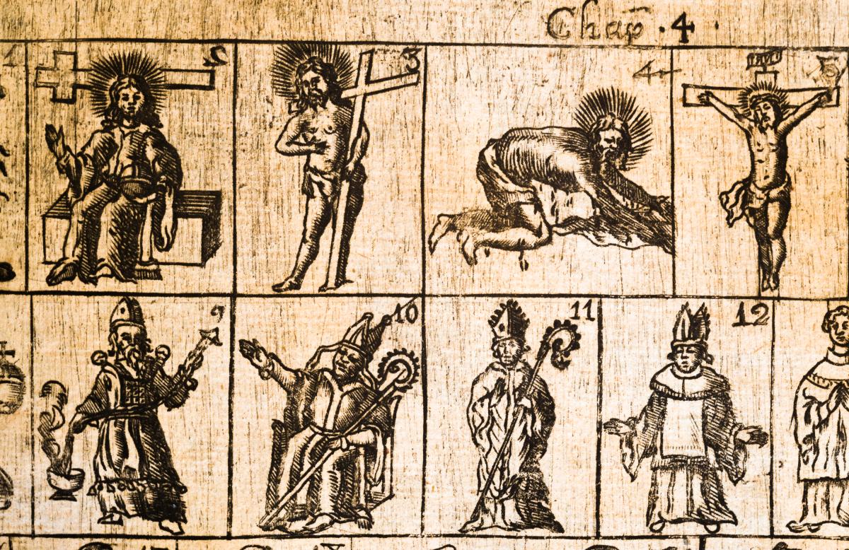 Things to Sit On in Randle Holme's The Academy of Armory, York, England, 1688 5