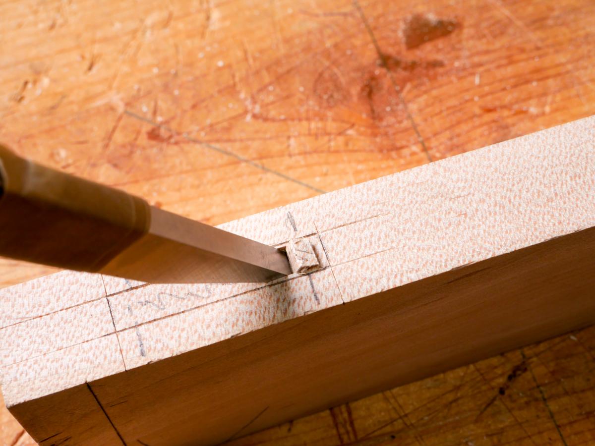 How to Mortise the Moxon Way: Part 2, Chopping the Mortise 10