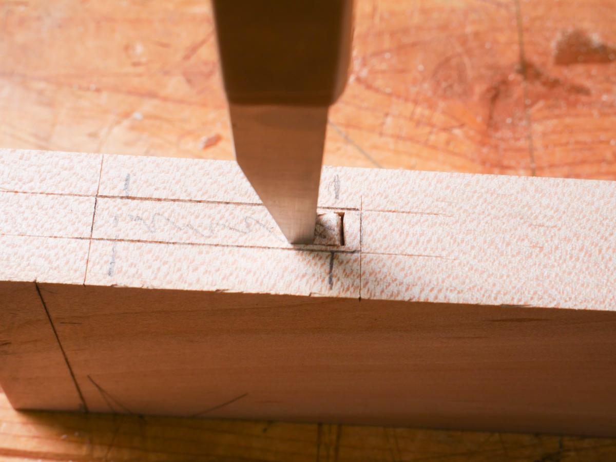 How to Mortise the Moxon Way: Part 2, Chopping the Mortise 8