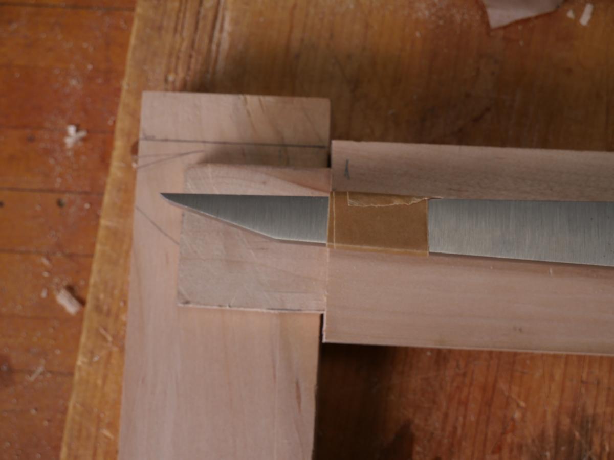 How to Mortise the Moxon Way: Part 2, Chopping the Mortise 5