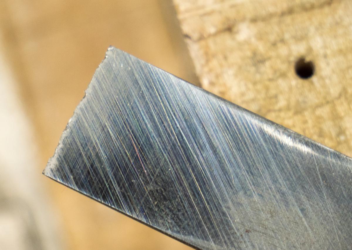 How To Grind Part 6 -  Repairing a Damaged Edge Without Burning the Steel 1