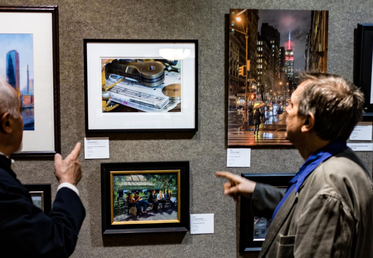 My picture in the show - top row on the left