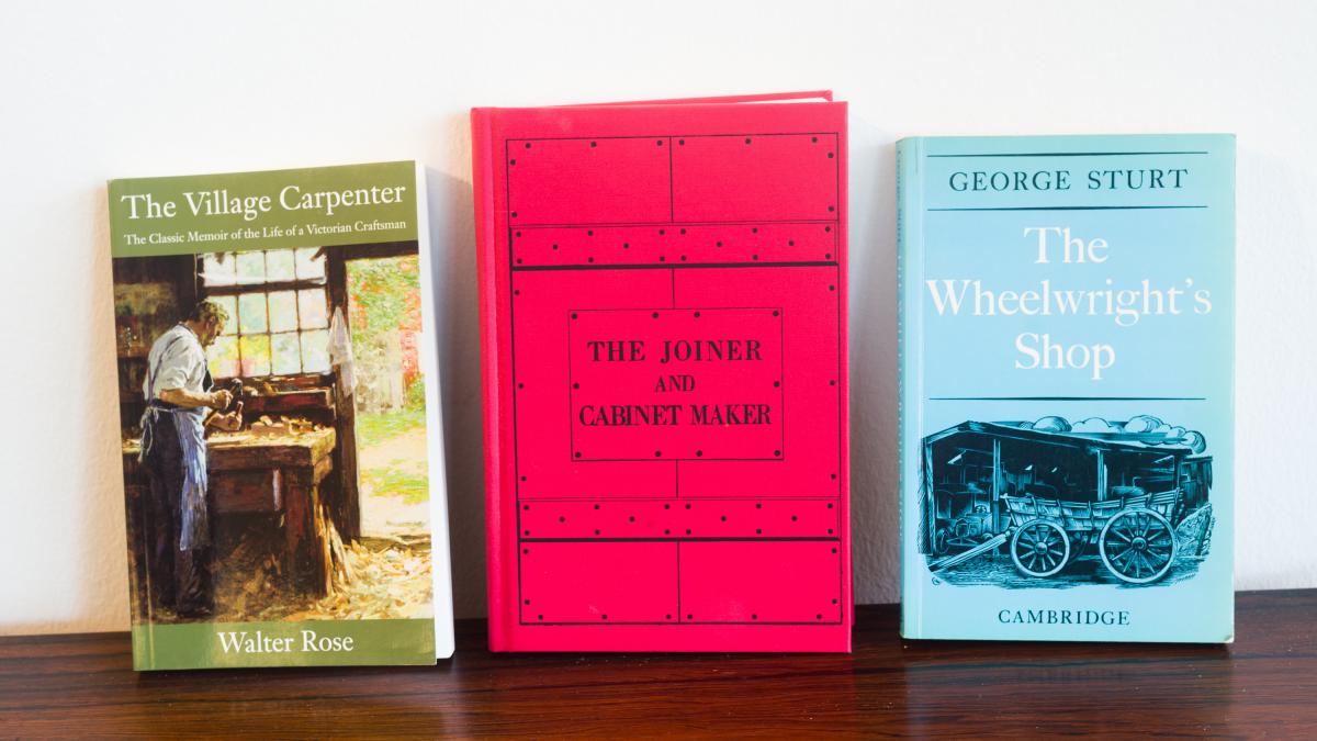 Three Favorite Woodworking Books To Read While Traveling 1