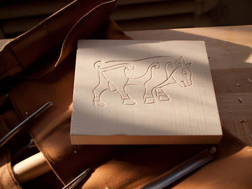 Carving With Chris Pye - Next Lessons and a Step Backwards 4