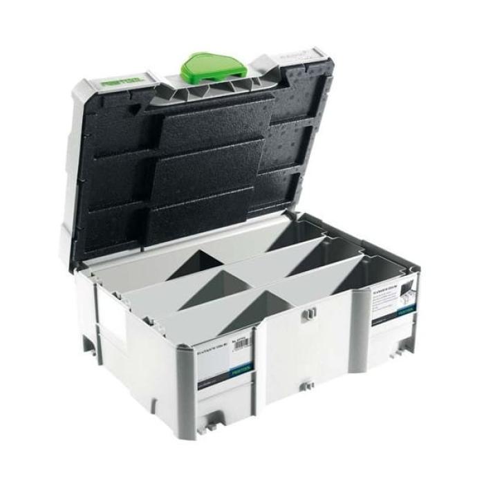  alt="Sort Sys-Domino Empty Domino Tenon Systainer (M 187 Sys with 6 bins for Domino tenons) #576793"