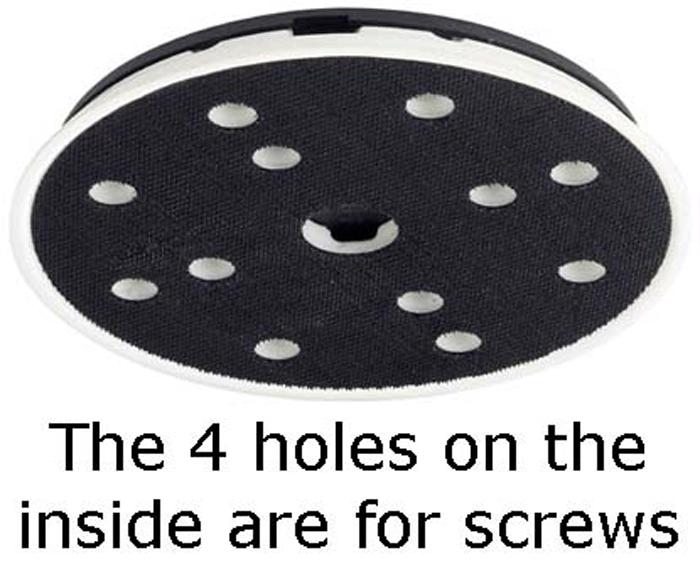  alt="Sanding pad new 5", soft, ES125 (#492280)"