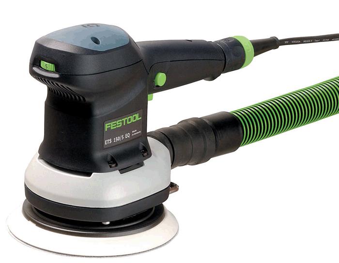  alt="ETS 150/3 EQ-Plus - Short 1/8" stroke sander with Ultra Soft pad in Systainer³ for fine finish work  (#576079)"