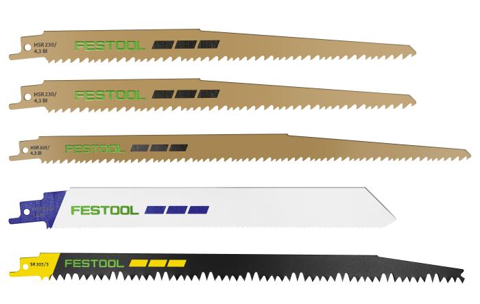  alt="5 blade assortment (#577496) - Wood Basic, Metal Steel #577490, Wood Universal #577488 &amp; 2x Wood Universal #577487"