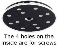 Sanding pad new 5", soft, ES125 (#492280)