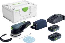 ETSC 2 125 -Plus- Includes sander, Longlife bag, 2 x 4.0 AH batteries and 1 x Charger  (#577738)