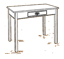 Chippendale Side Table