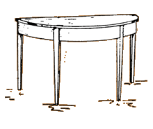 Hepplewhite End Tables
