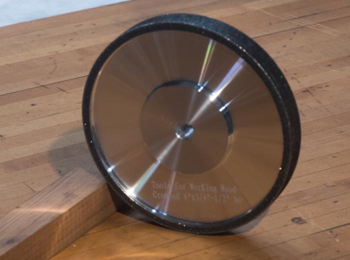  alt="6" diameter 80 Grit x 1/2" Bore x 3/4" Wide"