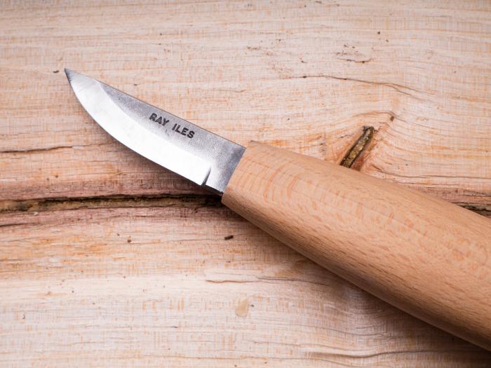  alt="Whittling Knife, Curved Blade"