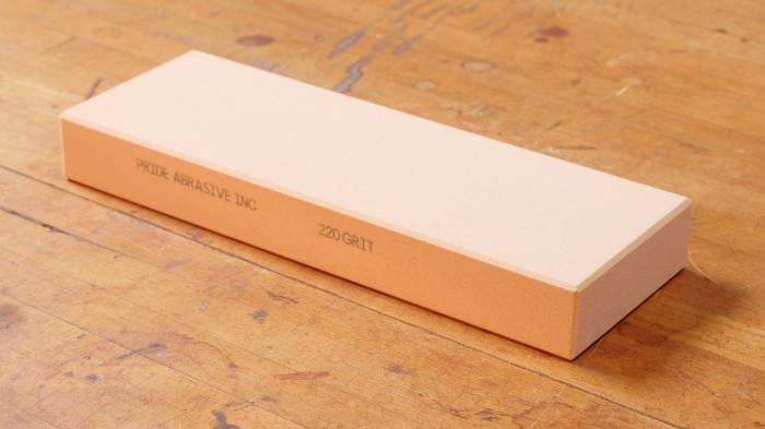  alt="220 grit (55 microns) Light Orange"